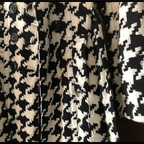 **SOLD Longline houndstooth jacket - Picture 12 of 14